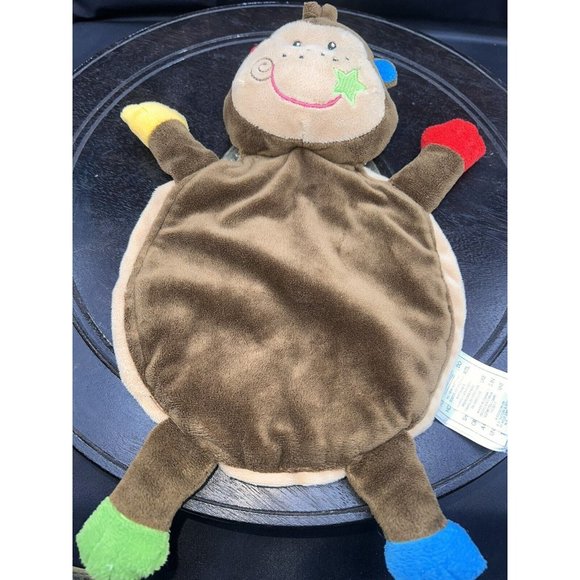 Basic Essentials Monkey Lovey 13" Security Blanket Stuffed Animal Toy - Picture 2 of 9